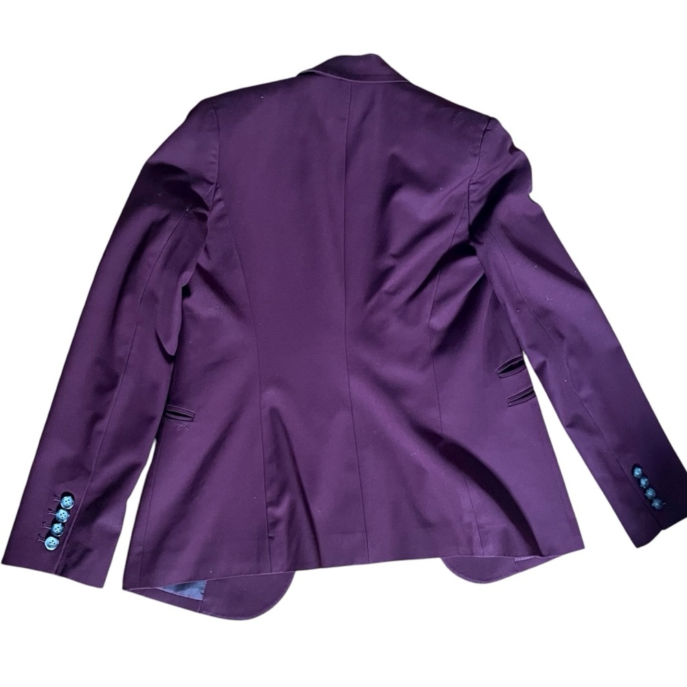 Elizabeth and James Deep Burgundy Blazer - Picture 2 of 3